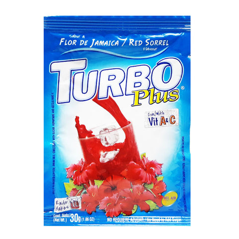 TURBO DRINK MIX 30 G - RED SORREL