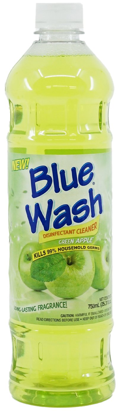 BLUE WASH DISINFECTANT CLEANER 750ML - APPLE PINE - Kurt Supermarket