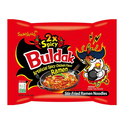 BULDAK CHICKEN RAMEN 140G 2X SPICY - Kurt Supermarket