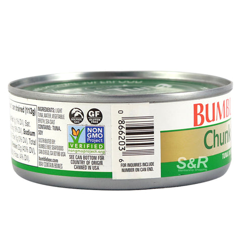 BUMBLE BEE TUNA 142G - CHUCK LIGHT IN WATER - Kurt Supermarket