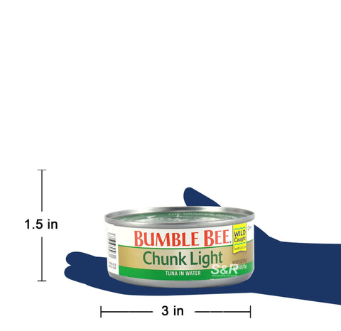 BUMBLE BEE TUNA 142G - CHUCK LIGHT IN WATER - Kurt Supermarket