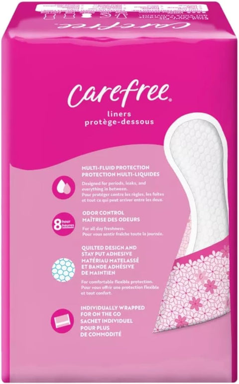 CAREFREE LINERS 54 PCS - UNSCENTED - Kurt Supermarket