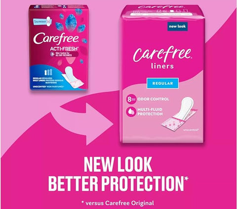 CAREFREE LINERS 54 PCS - UNSCENTED - Kurt Supermarket