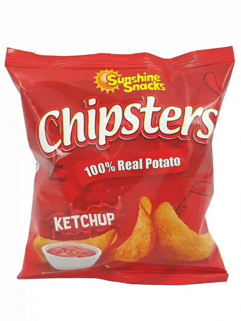 CHIPSTERS POTATO CHIPS 32G - KETCHUP - Kurt Supermarket