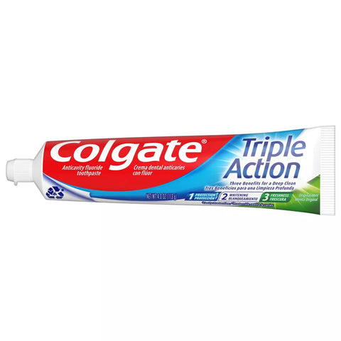 COLGATE TRIPLE ACTION TOOTHPASTE 70G - Kurt Supermarket