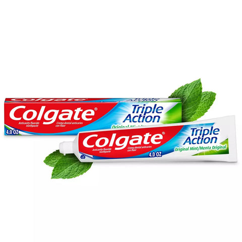 COLGATE TRIPLE ACTION TOOTHPASTE 70G - Kurt Supermarket