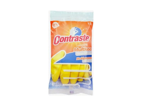 CONTRASTE LATEX GLOVE 1 PAIR - LARGE - Kurt Supermarket