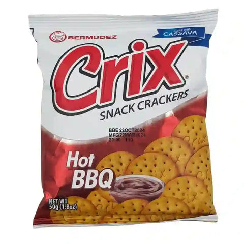 CRIX CRACKERS 50G - HOT BBQ - Kurt Supermarket