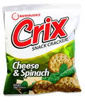 CRIX CRACKERS CHEESE & SPINACH 50G - Kurt Supermarket