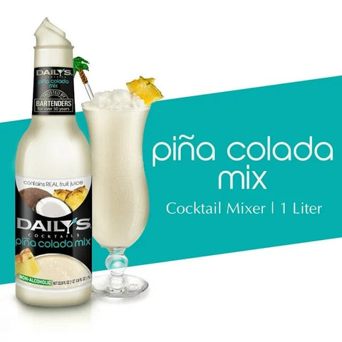 DAILY'S COCKTAIL MIX 33.8OZ - PINA COLADA - Kurt Supermarket