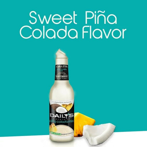 DAILY'S COCKTAIL MIX 33.8OZ - PINA COLADA - Kurt Supermarket