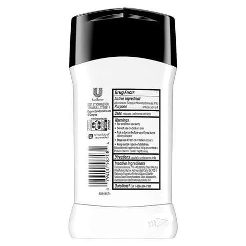 DEGREE DEODORANT 2.7OZ - BLACK + WHITE - Kurt Supermarket