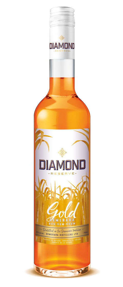 DIAMOND RESERVE RUM 750ML - GOLD - Kurt Supermarket