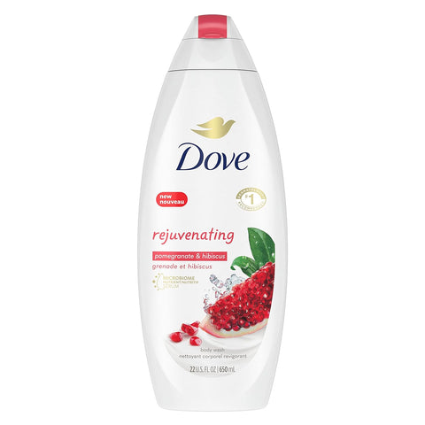 DOVE BODYWASH 22 OZ - POMEGRANATE & HIBISCUS - Kurt Supermarket