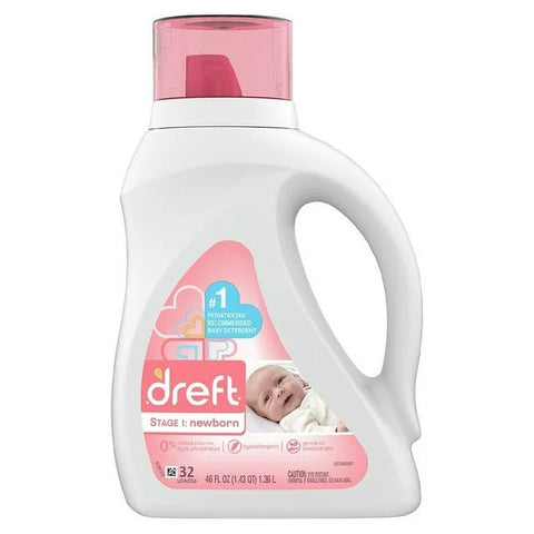 DREFT LIQUID DETERGENT 46OZ - ACTIVE BABY - Kurt Supermarket