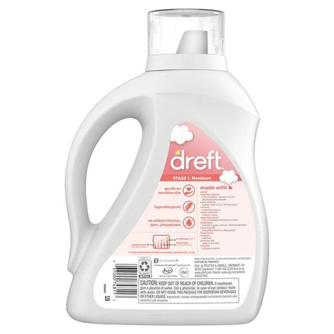 DREFT LIQUID DETERGENT 92 OZ - NEWBORN - Kurt Supermarket