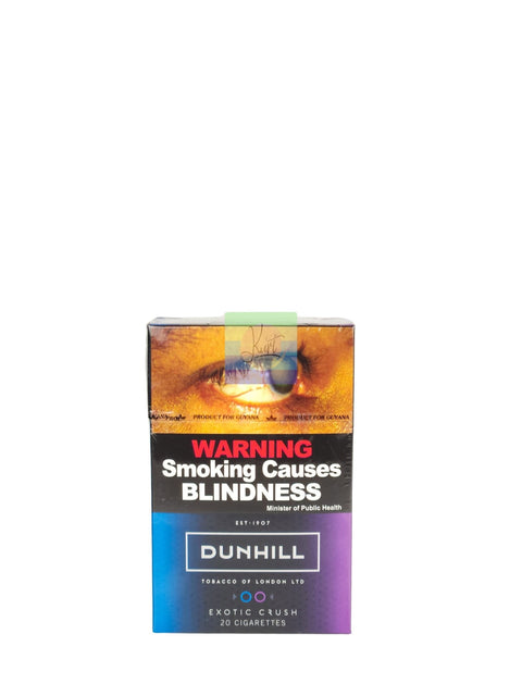 DUNHILL EXOTIC CRUSH CIGARETTES - Kurt Supermarket