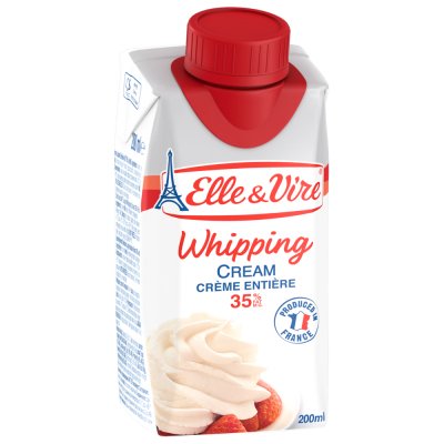 ELLE & VIRE WHIPPING CREAM 200ML - Kurt Supermarket