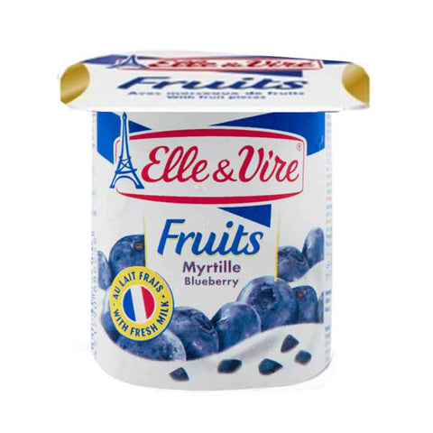 ELLE & VIRE YOGURT 125G - BLUEBERRY - Kurt Supermarket