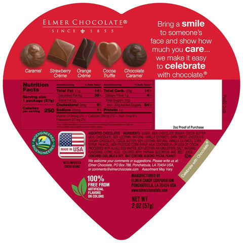 ELMER'S VALENTINE CHOCOLATE 2OZ - Kurt Supermarket