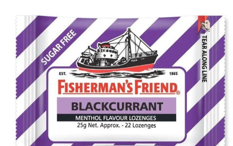 FISHERMAN'S FRIEND 25G BLACK CURRANT - NO SUGAR - Kurt Supermarket