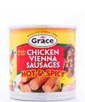 GRACE CHICKEN SAUSAGE 140G - HOT & SPICY - Kurt Supermarket