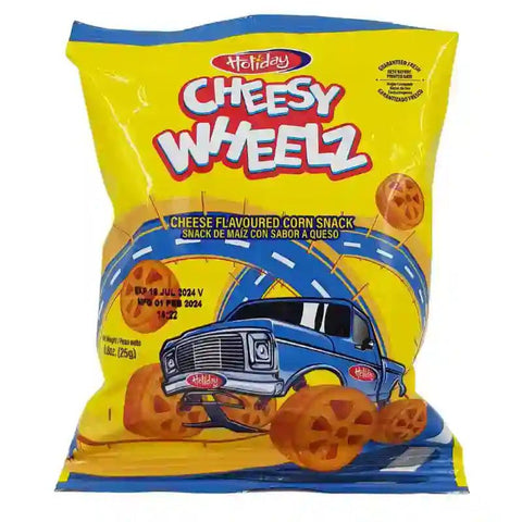 HOLIDAY CHEESY WHEELZ 25G - Kurt Supermarket