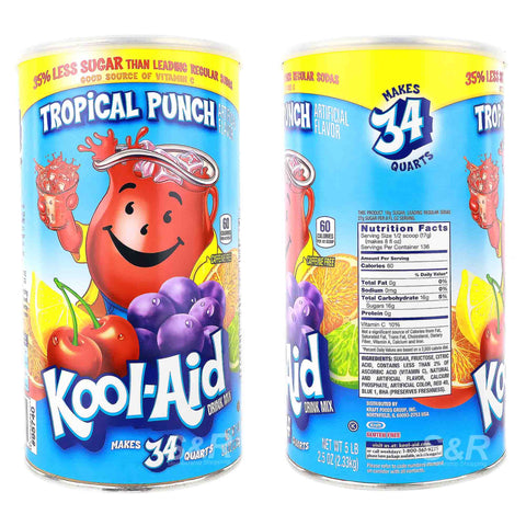 KOOL - AID DRINK MIX 2.33KG - TROPICAL PUNCH - Kurt Supermarket