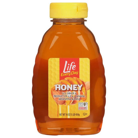 LIFE EVERYDAY HONEY 16 OZ - Kurt Supermarket