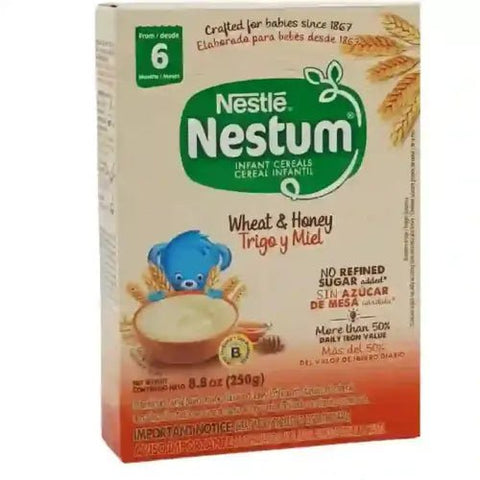 NESTUM INFANT CEREAL 250G - WHEAT & HONEY - BOX - Kurt Supermarket