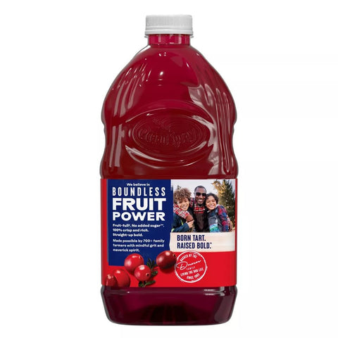 OCEAN SPRAY 100% JUICE DRINK 64 OZ - CRANBERRY - Kurt Supermarket