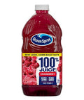 OCEAN SPRAY 100% JUICE DRINK 64 OZ - CRANBERRY - Kurt Supermarket