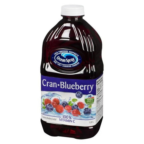 OCEAN SPRAY JUICE DRINK 1.89L - CRAN BLUEBERRY - Kurt Supermarket