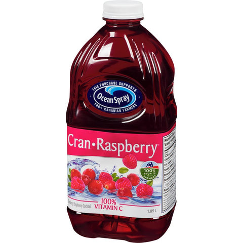 OCEAN SPRAY JUICE DRINK 1.89L - CRAN RASPBERRY - Kurt Supermarket