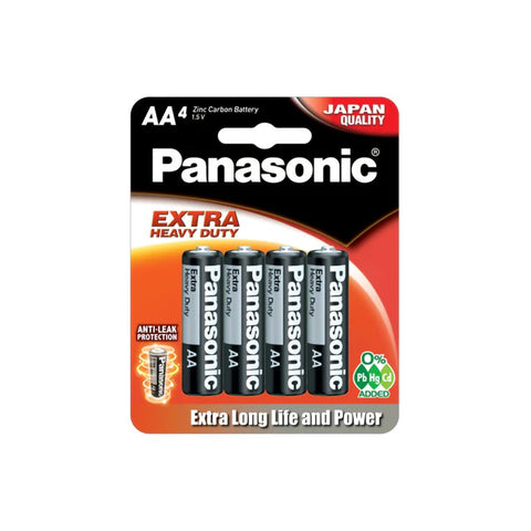 PANASONIC BATTERY AA 4 - Kurt Supermarket