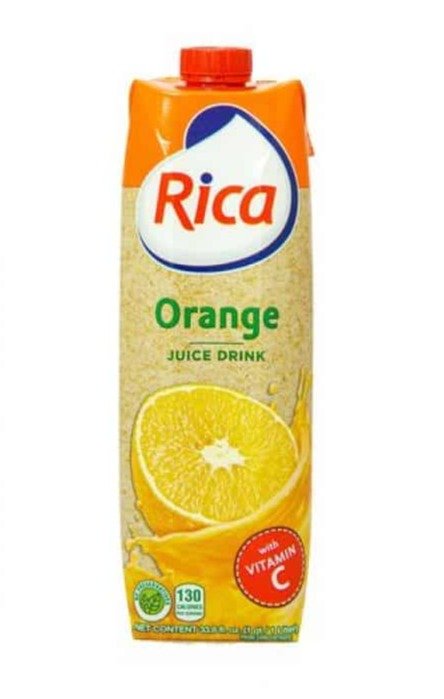 RICA JUICE 1L - ORANGE - Kurt Supermarket