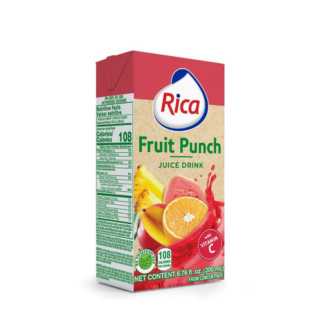 RICA JUICE 200ML - FRUIT PUNCH - Kurt Supermarket