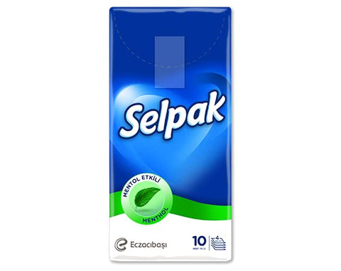 SELPAK HADKERCHIEF 10PCS - MENTHOL - Kurt Supermarket