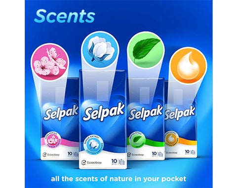 SELPAK HADKERCHIEF 10PCS - MENTHOL - Kurt Supermarket