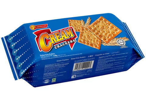 SHOON FATT BISCUITS CREAM CRACKERS 136G - Kurt Supermarket