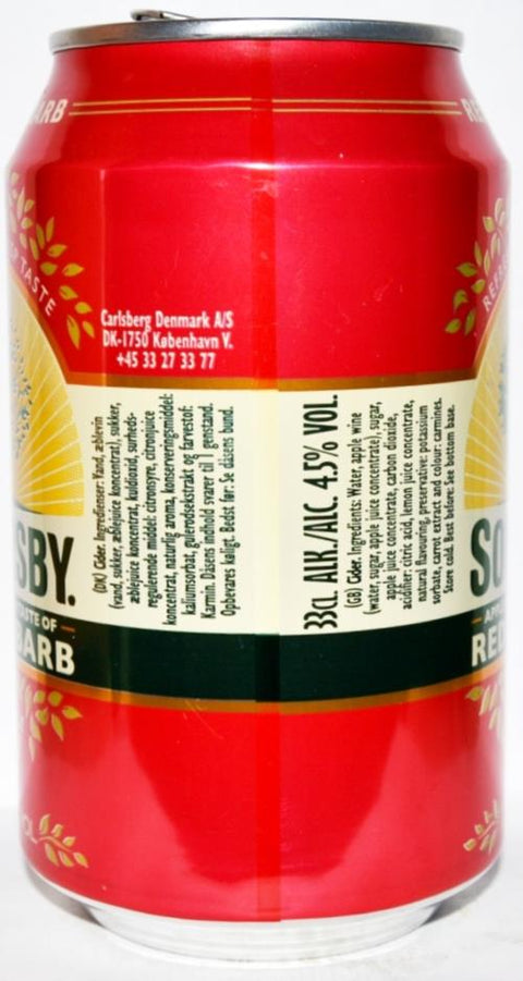 SOMERSBY SPARKLING CIDER 33CL - RED RHUBARB - Kurt Supermarket