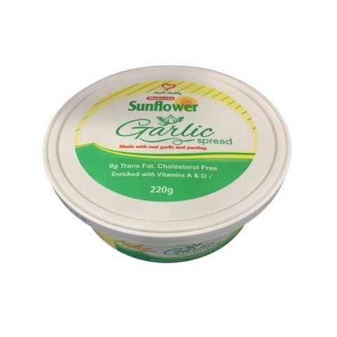 SUNFLOWER GARLIC SPREAD 220G - Kurt Supermarket