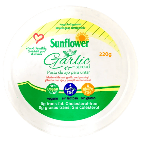 SUNFLOWER GARLIC SPREAD 220G - Kurt Supermarket