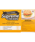 SUPREME CHICKEN BURGER PATTIES 1 KG - 10PCS - Kurt Supermarket