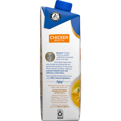 SWANSON CHICKEN BROTH 32OZ - Kurt Supermarket