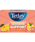 TETLEY SUPER 20 TEABAGS - 40G WITH VITAMIN D - Kurt Supermarket