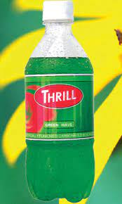 THRILL SOFT DRINKS 375ML - GREEN WAVE - Kurt Supermarket