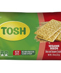 TOSH CRACKERS 9PC - SESAME SEEDS - Kurt Supermarket