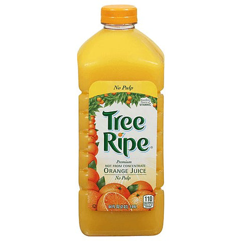 TREE RIPE ORANGE 64 OZ - NO PULP - Kurt Supermarket