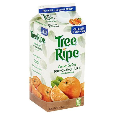 TREE RIPE ORANGE JUICE 59 OZ - CALCIUM & VITAMIN D - Kurt Supermarket